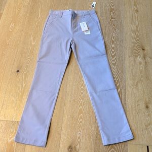 NWT old navy size boy 16 lavender chinos
